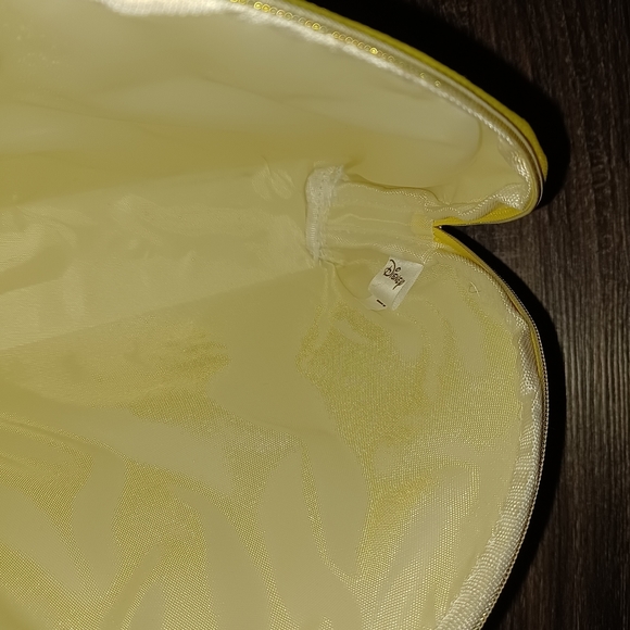 DISNEY DANI TINKER BELL Pouch Make-up Travel Zip Bag measurements: approximatel - Picture 6 of 7